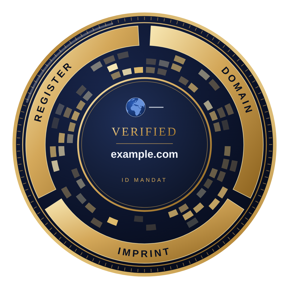 Seal “Verified” (example)